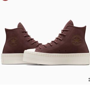 Converse Chuck Taylor All Star Modern Lift Suede High Top 'Brown' A06783C